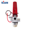 SiAN Brand Aluminum Alloy Forged Valve With Safety Device For Dry Powder Fire Extinguisher