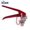SiAN Brand Aluminum Alloy Forged Valve With Safety Device For Dry Powder Fire Extinguisher
