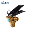 CE Approval Brass Gas Valve With Safety Device For Carbon Dioxide Fire Extinguisher