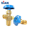QF-2 OEM Accept Oxygen Flow Control Flapper Type Valve Nitrogen Gas Cylinder Valve