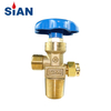 QF-2 OEM Accept Oxygen Flow Control Flapper Type Valve Nitrogen Gas Cylinder Valve