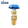 QF-2 OEM Accept Oxygen Flow Control Flapper Type Valve Nitrogen Gas Cylinder Valve