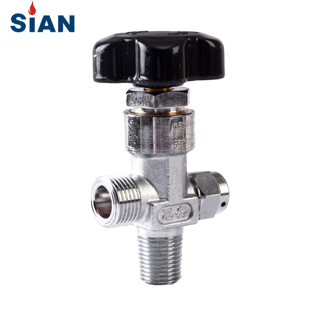 Diaphragm Type Oxygen Nitrogen Gas Cylinder Valve