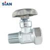 QF-7D2 Industrial Gas Range O2/Air/N2 Cylinder Axial Type Valve Brass Industrial Gas Cylinder Valve