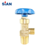 Reliable QF-2C O2/Air/N2 Cylinder Flapper Type Valve Brass valve