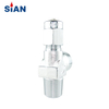 Reliable QF-2D O2/Air/N2 Cylinder Needle Type Valve Brass Valve
