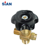 High Quality CGA320B Carbon Dioxide Cylinder Valve Axial Type Valve Brass CO2 Valve