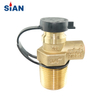 Compact Auto Shut Off Gas Cylinder LPG Valve