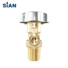 Copper Alloy CO2 Gas Cylinder Valve 
