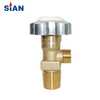 Industrial Gas Argon Cylinder Valve with TPED Certification China Ningbo Fuhua Valve Factory SiAN Brand