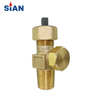 QF-10 Industrial Gas Cl2 Cylinder Needle Type Valve Brass