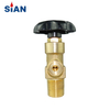 High Quality CGA320B Carbon Dioxide Cylinder Valve Axial Type Valve Brass CO2 Valve