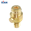 SiAN Soda Cylinder Valve Brass Cylinder Valve High Pressure CO2 Soda Maker Valve