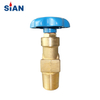 QF-6A Famous SiAN Brand Fuhua Factory Industrial Gas Range O2/Air/N2 Cylinder Flapper Type Brass Gas Valve