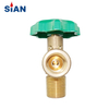 Liquefied Petroleum Gas V6 Copper Valve With Ergonomic Handwheel