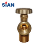 SiAN 17bar Brass Safety 510U LPG Cylinder Mexico 40 LBS POL Valves