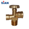 SiAN 17bar Brass Safety 510U LPG Cylinder Mexico 40 LBS POL Valves