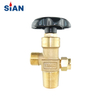 Best Quality QF-2A CO2 Cylinder Axial Type Valve Brass Valve