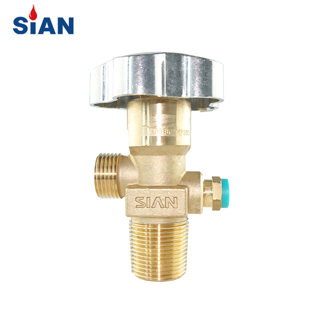Copper Alloy CO2 Gas Cylinder Valve 
