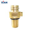 SiAN Soda Cylinder Valve Brass Cylinder Valve High Pressure CO2 Soda Maker Valve