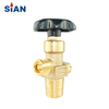 Best Quality QF-2A CO2 Cylinder Axial Type Valve Brass Valve