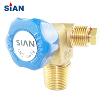 Brass Natural Gas Cylinder Valve With Hand-wheel