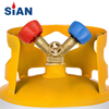 SiAN R22 Double Freon Cylinder Valve Refrigerant Gas Stove Control Valve 
