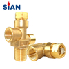 LPG BWF-1 Propane Tank Valve 2.5MPa Burner Stove Valve PZ27.8 Gas Cylinder Valve Manufacturer