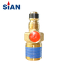 SiAN D16 LPG Tank Self-closing Cooking Snap-on Valves For Philippines