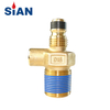 SiAN D16 LPG Tank Self-closing Cooking Snap-on Valves For Philippines