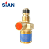SiAN D16 LPG Tank Self-closing Cooking Snap-on Valves For Philippines