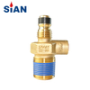 SiAN D16 LPG Tank Self-closing Cooking Snap-on Valves For Philippines