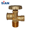 SiAN PV06 Brass Safety LPG Gas Cylinder POL Valves Propane Tank Control Valve