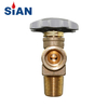 SiAN Brass Safety LPG Gas Cylinder POL Valve