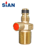 SiAN D16 LPG Compact Gas Cylinder Valves 3/4''-14 NGT Propane Tank Cooking Control Valve