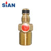 SiAN D16 LPG Compact Gas Cylinder Valves 3/4''-14 NGT Propane Tank Cooking Control Valve