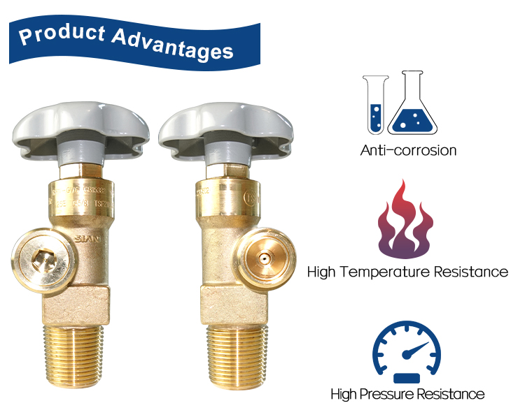 PRV-GV6 N2 Ar He Gas Cylinder Valve (10) PRV-GV6 N2 Ar He Gas Cylinder Valve (10)