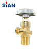 Industrial Axial Type PX-32A Argon Gas Cylinder Valves