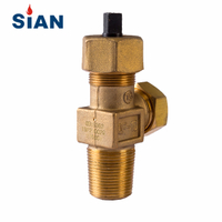 黄铜针型卡扣式气瓶阀