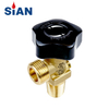 SiAN Valve Manufacturer Safety Brass CO2 Gas Cylinder Valves TPED Certification