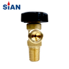 SiAN Valve Manufacturer Safety Brass CO2 Gas Cylinder Valves TPED Certification