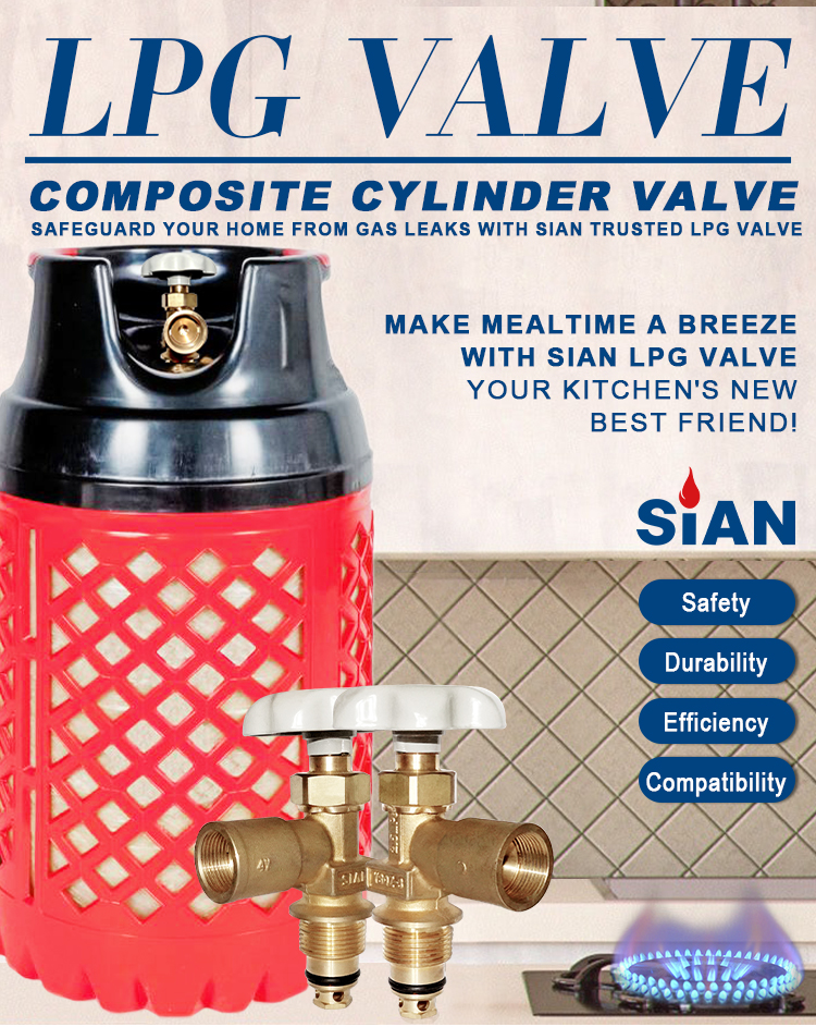 SiAN LPG Composite Cylinder Valve (11) SiAN LPG Composite Cylinder Valve (11)