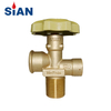 SiAN Manufacturer V9 Kitchen Cooking LPG Cylinder Handwheel Brass POL Gas Valve For Philippines