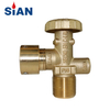 SiAN LPG Cylinder Valve Venezuela Standard Inflatable Head PV6 Valves