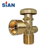 SiAN LPG Cylinder Valve Venezuela Standard Inflatable Head PV6 Valves