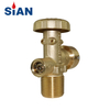 SiAN LPG Cylinder Valve Venezuela Standard Inflatable Head PV6 Valves
