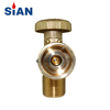 SiAN LPG Cylinder Valve Venezuela Standard Inflatable Head PV6 Valves