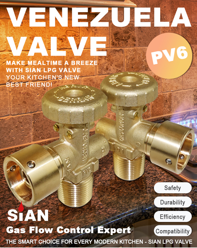 SiAN LPG Cylinder Venezuela Valve PV6 (1) SiAN LPG Cylinder Venezuela Valve PV6 (1)