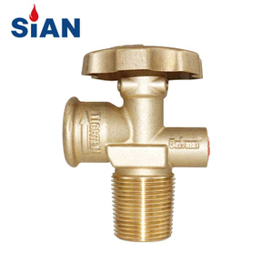 SIAN OEM VALVE FACTOIRE V6S4 LPG CYLINDE DE GAZ COMMANDE LE VALVE VALVE POL