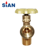 SiAN Brass LPG V6S2 Cylinder POL Valve Propane Tank Gas Control Valves Manufacturer